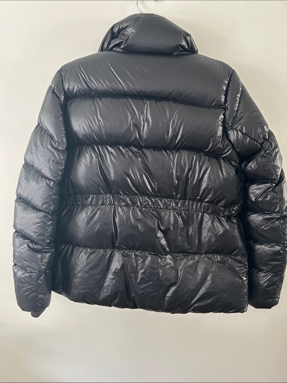 Athleta Lofty Down Puffer Jacket Women's Small Black Lightweight Outdoor Coat - Picture 7 of 16